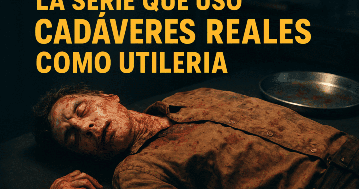 Cadáveres reales en CSI: el oscuro secreto de Hollywood revelado