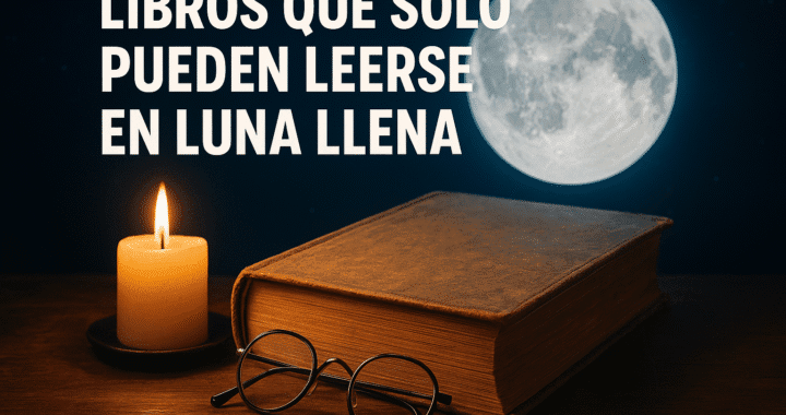 Libros prohibidos que solo se leen con luna llena: el secreto oculto
