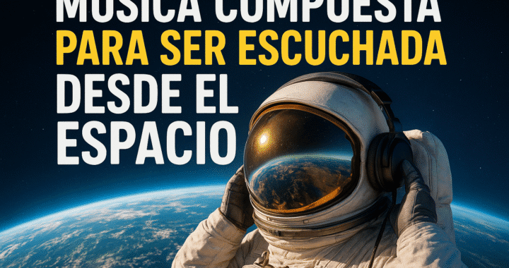 Música espacial: sonidos del cosmos, astronautas y arte intergaláctico