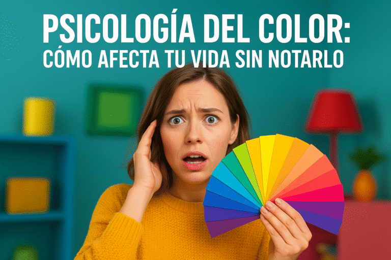 Imagen generada con IA para el artículo Psicología del color: cómo afecta tu vida sin notarlo