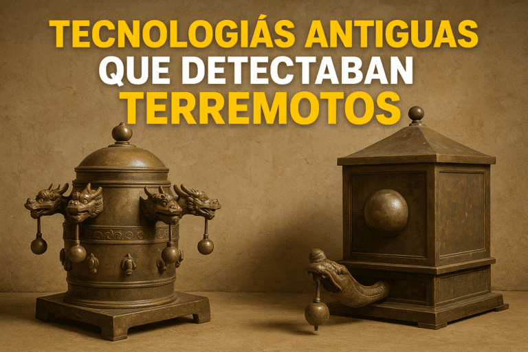 Imagen generada con IA para el artículo Tecnologías antiguas que detectaban terremotos