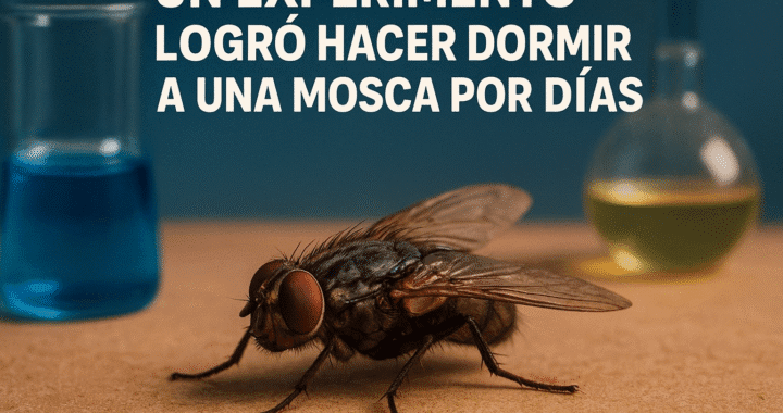Moscas dormilonas: el experimento científico más loco sobre el sueño