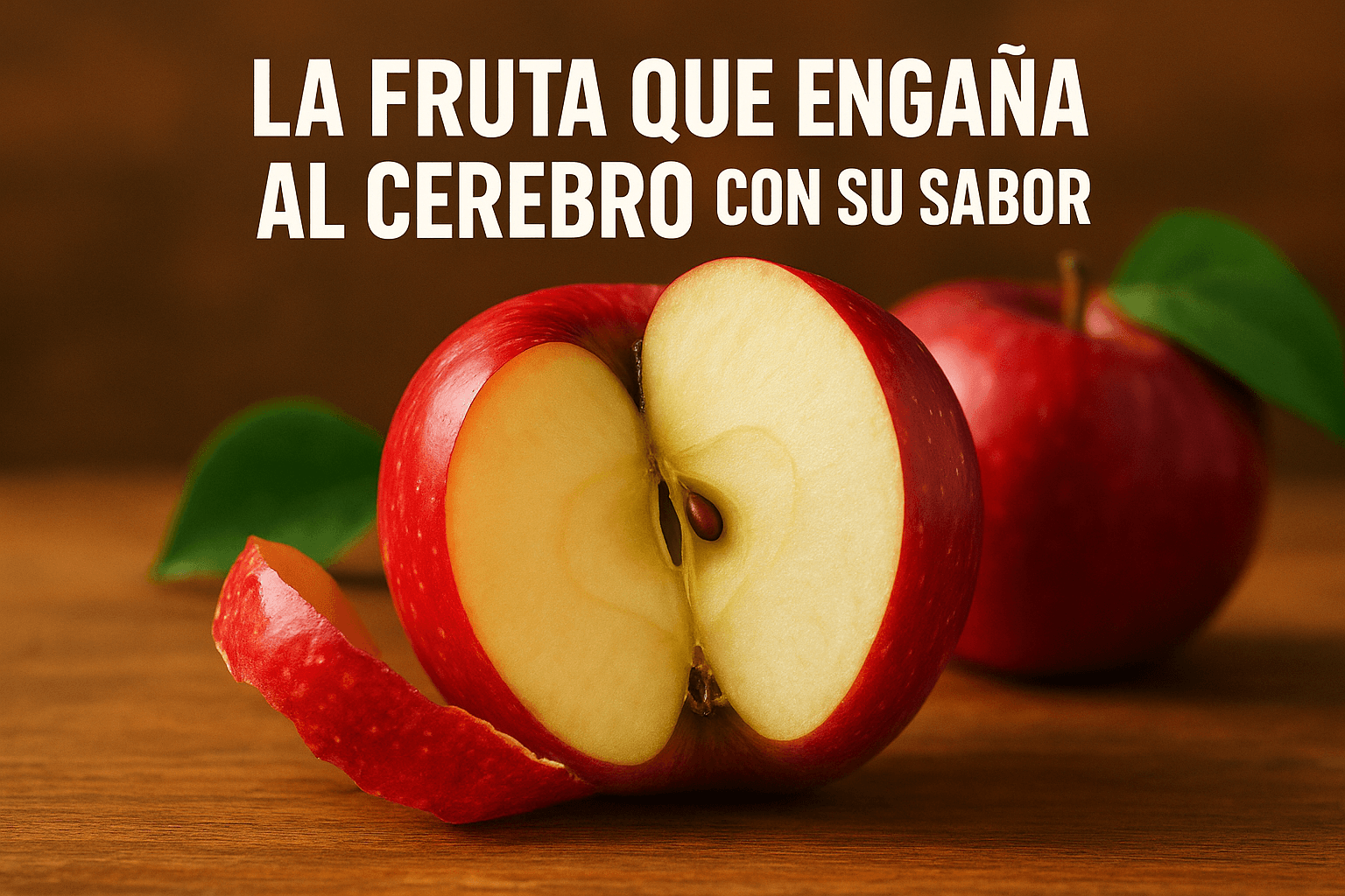 Imagen generada con IA para el artículo La fruta que engaña al cerebro con su sabor