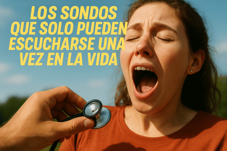 Imagen generada con IA para el artículo Los sonidos que solo pueden escucharse una vez en la vida
