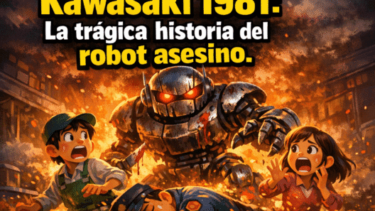 Imagen generada con IA para el artículo El Robot Asesino de Kawasaki: Trágico Accidente de 1981