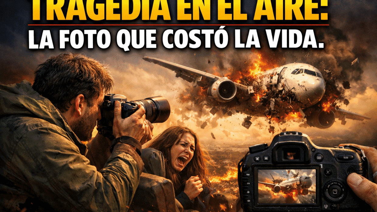 Imagen generada con IA para el artículo Accidente Aéreo Fatal: La Tragedia por una Foto de Piloto