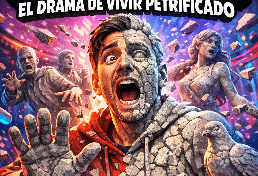 El increíble síndrome de la estatua: Catatonia y el hombre árbol 7 Imagen generada con IA para el artículo El increíble síndrome de la estatua: Catatonia y el hombre árbol