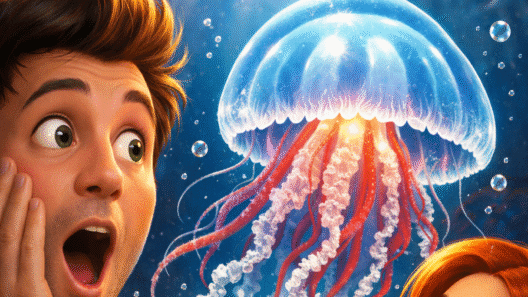 Imagen generada con IA para el artículo La Medusa Inmortal: El Alucinante Secreto para Rejuvenecer Siempre