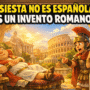 Imagen generada con IA para el artículo Descubre el Sorprendente Origen de la Siesta: Roma, no España