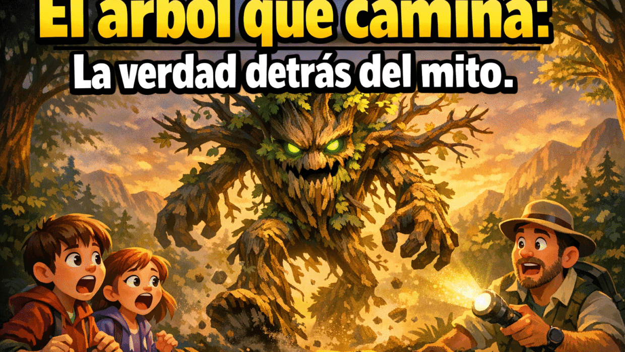 Imagen generada con IA para el artículo ¡Increíble! El Árbol que Camina (Socratea exorrhiza): ¿Mito o Realidad?