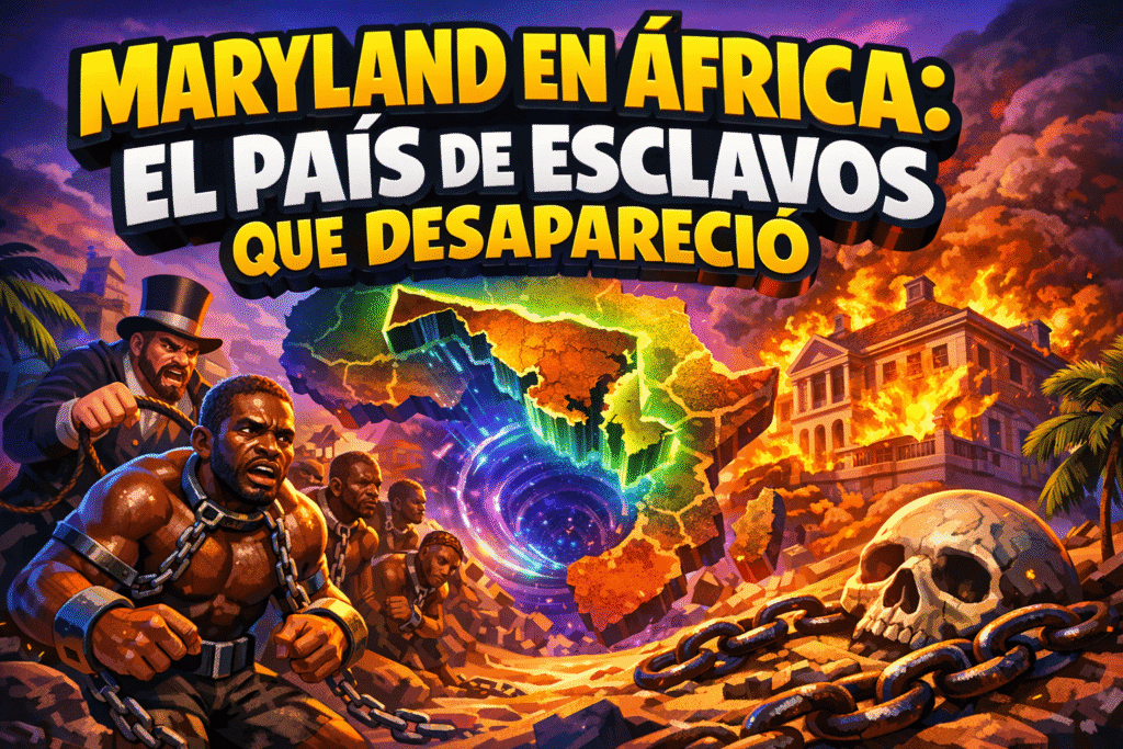 El Fascinante País de Esclavos que Desapareció: Maryland y Liberia 1 Imagen generada con IA para el artículo El Fascinante País de Esclavos que Desapareció: Maryland y Liberia