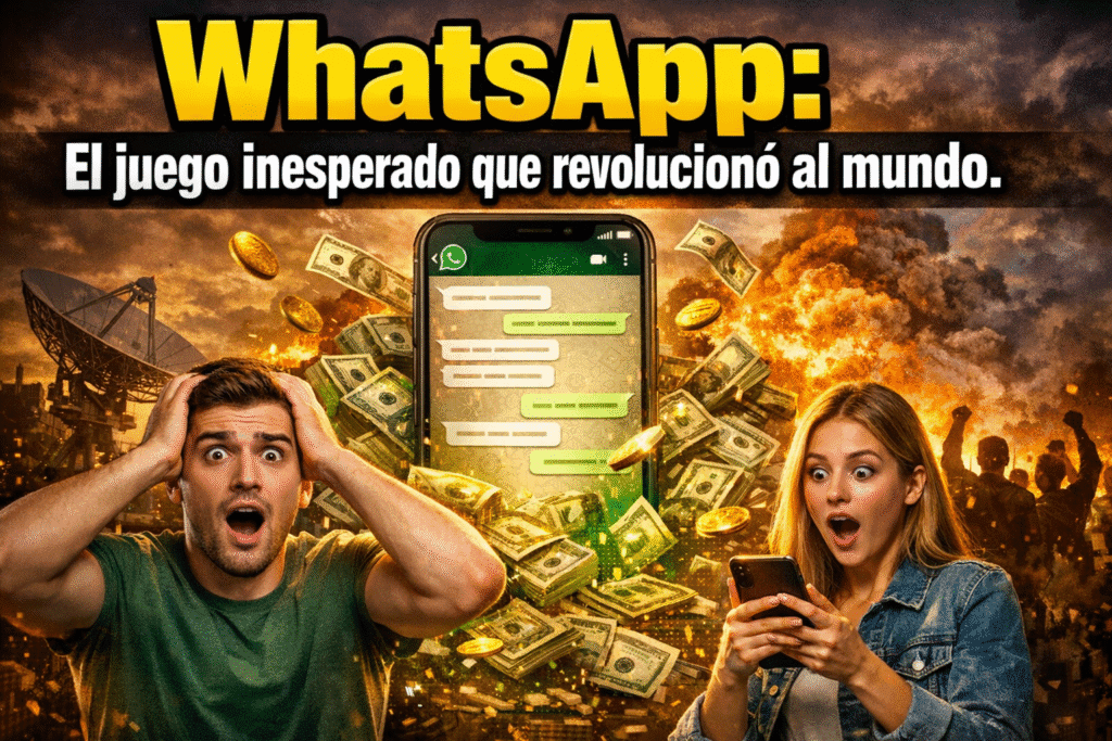 WhatsApp: El Origen Inesperado. Del Juego a la Revolución 1 Imagen generada con IA para el artículo WhatsApp: El Origen Inesperado. Del Juego a la Revolución