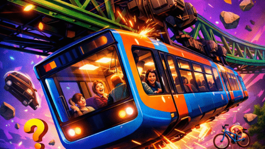 Imagen generada con IA para el artículo Descubre el Wuppertaler Schwebebahn: ¡El Monorraíl Colgante de Wuppertal, Alemania!