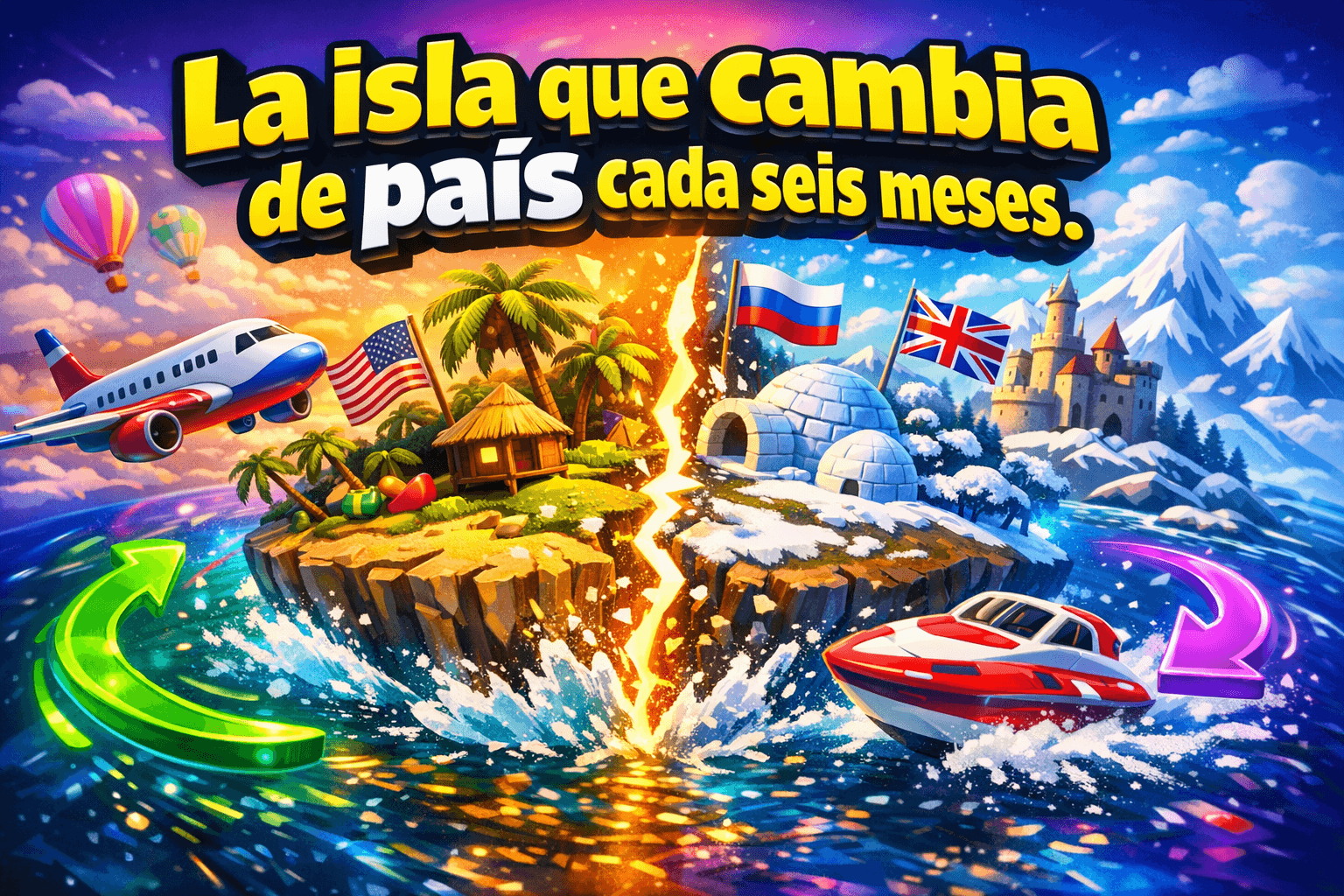 Imagen generada con IA para el artículo Fascinante Isla de los Faisanes: frontera alterna de España y Francia