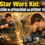 Imagen generada con IA para el artículo Star Wars Kid: El Niño de la Nieve, 1er Viral y su Lección de Privacidad