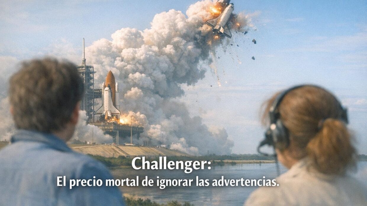 Challenger: El Desastre por Juntas Tóricas y Advertencias Ignoradas 6 Imagen generada con IA para el artículo Challenger: El Desastre por Juntas Tóricas y Advertencias Ignoradas