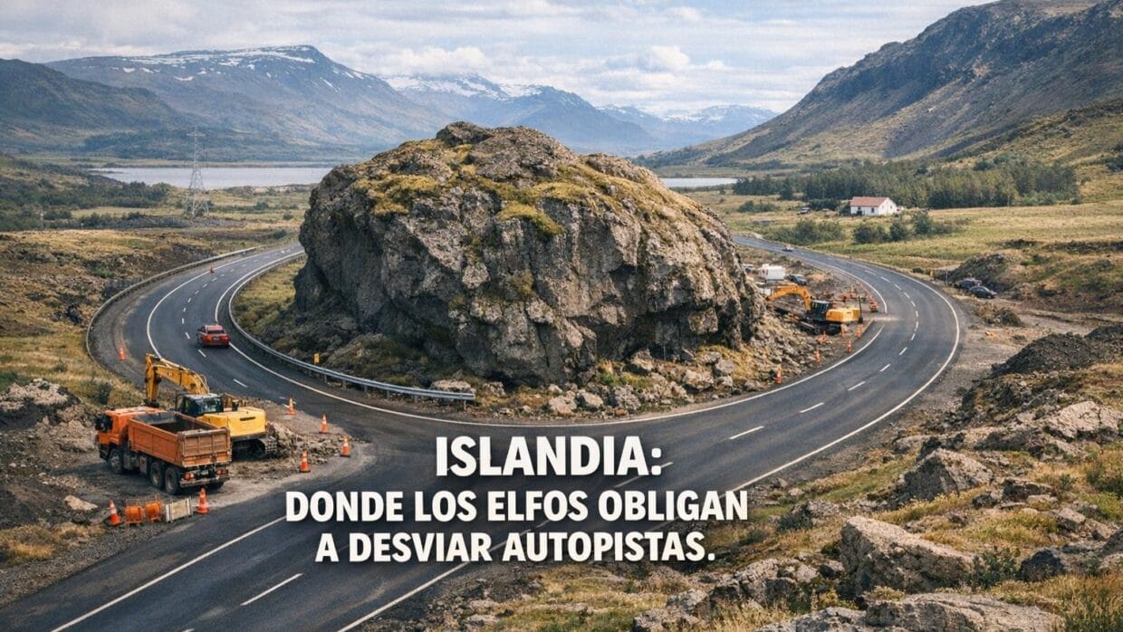 Islandia: Elfos y Huldufólk. ¿Desvían autopistas? ¡Fascinante! 6 Imagen generada con IA para el artículo Islandia: Elfos y Huldufólk. ¿Desvían autopistas? ¡Fascinante!
