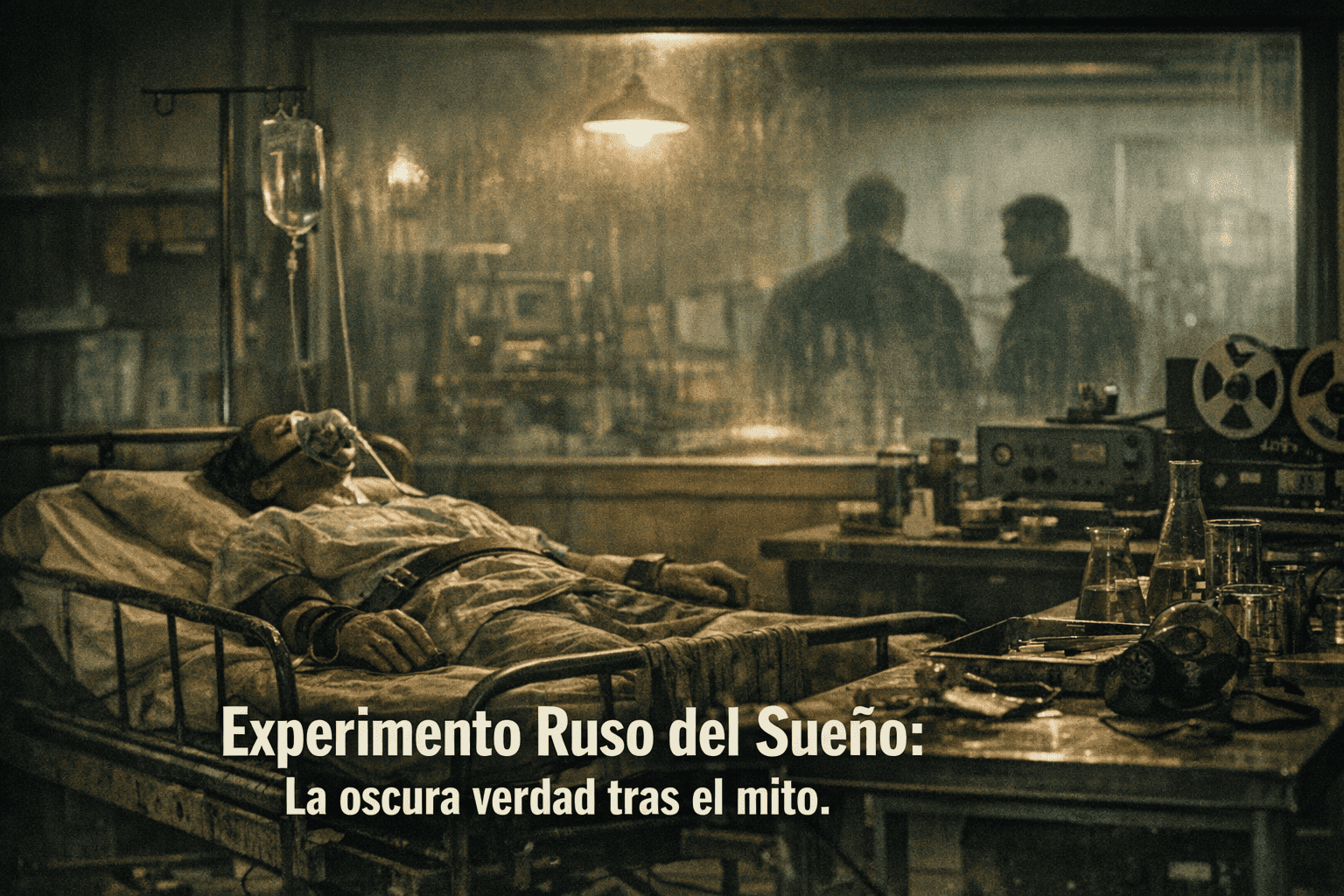 Imagen generada con IA para el artículo Experimento Ruso del Sueño: La Escalofriante Verdad del Mito