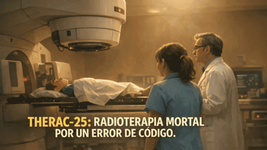 Imagen generada con IA para el artículo Impactante: Therac-25, Fallo Software Mortal en Radioterapia