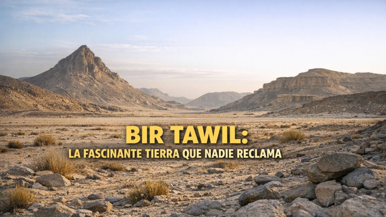 Bir Tawil: La Fascinante Tierra de Nadie entre Egipto y Sudán 6 Imagen generada con IA para el artículo Bir Tawil: La Fascinante Tierra de Nadie entre Egipto y Sudán