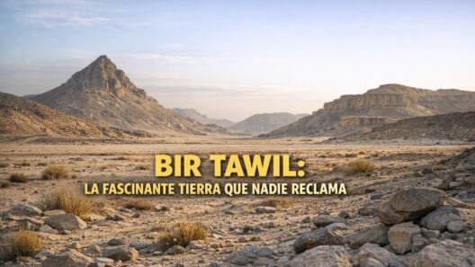 Imagen generada con IA para el artículo Bir Tawil: La Fascinante Tierra de Nadie entre Egipto y Sudán