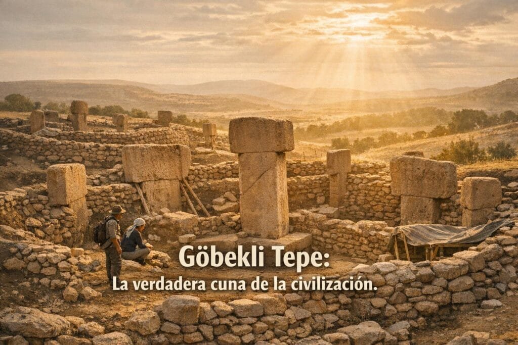 Imagen generada con IA para el artículo Göbekli Tepe: El Fascinante Origen de la Civilización Antigua
