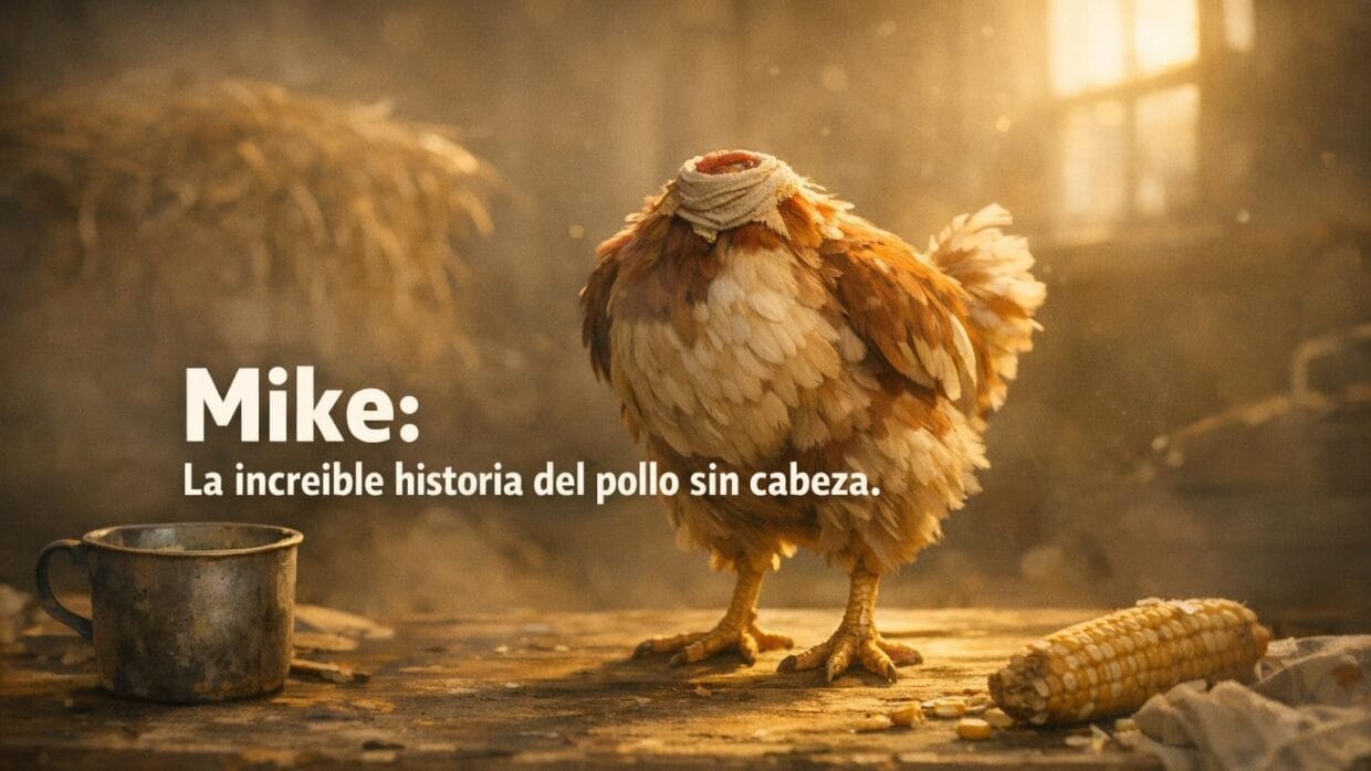 La Asombrosa Historia Real de Mike, el Pollo sin Cabeza 6 Imagen generada con IA para el artículo La Asombrosa Historia Real de Mike, el Pollo sin Cabeza