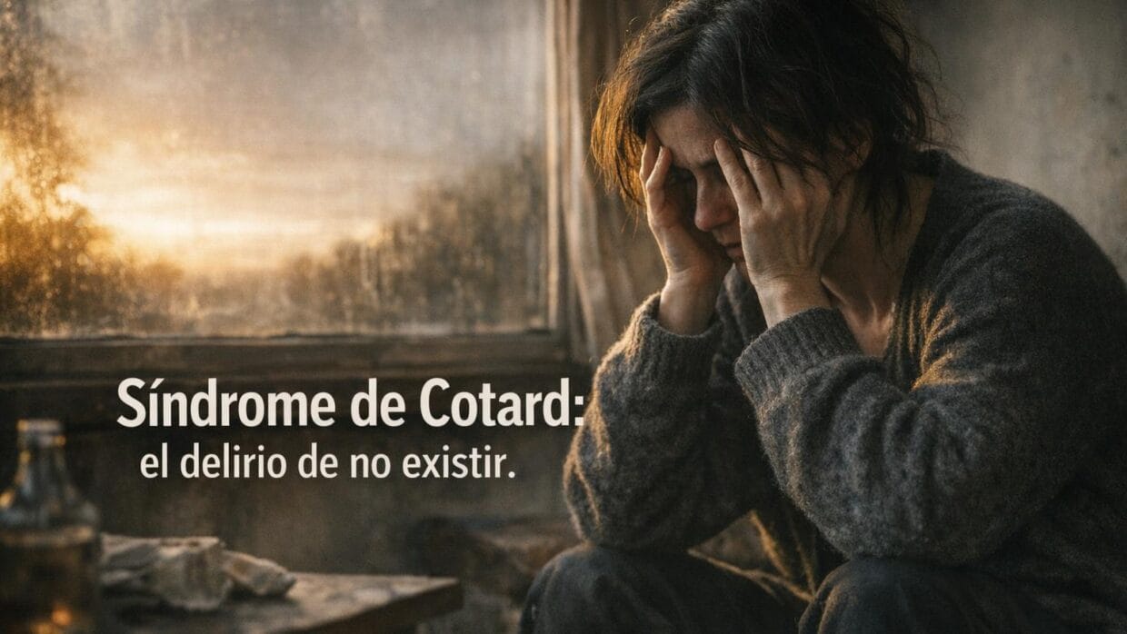 Imagen generada con IA para el artículo Impactante: Síndrome de Cotard, la mente que niega su existencia