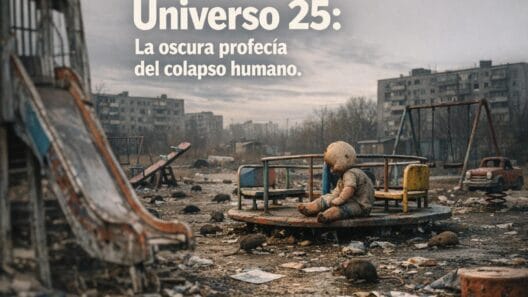 El Experimento Universo 25: Inquietante Profecía para la Humanidad 4 Imagen generada con IA para el artículo El Experimento Universo 25: Inquietante Profecía para la Humanidad