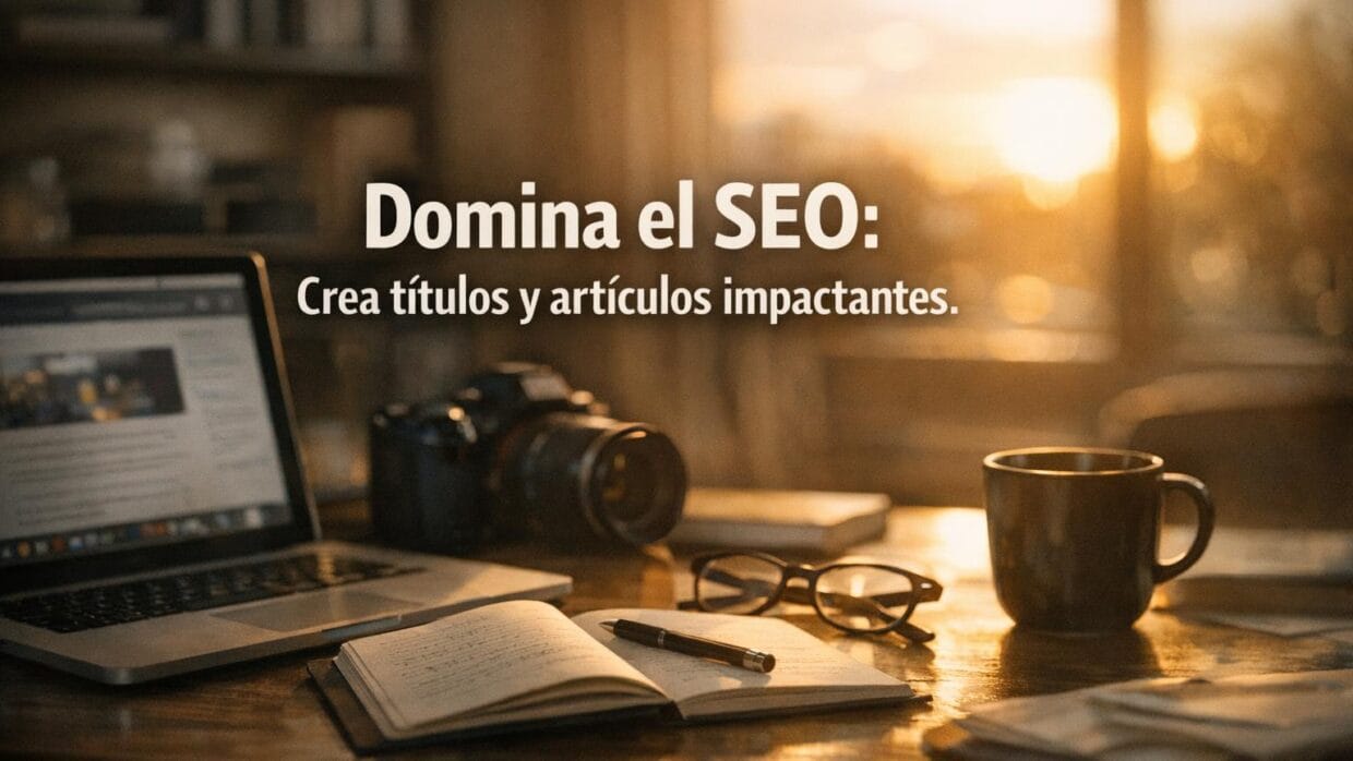 Imagen generada con IA para el artículo Descubre el SEO: Guía Maestra para Títulos y Artículos Impactantes
