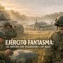 Imagen generada con IA para el artículo El Fascinante Ejército Fantasma: Artistas del Engaño en la II GM