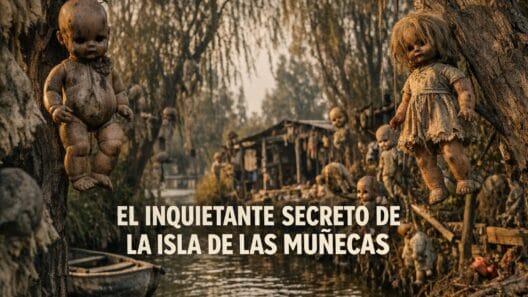 Isla de las Muñecas Xochimilco: El Inquietante Secreto de Don Julián 3 Imagen generada con IA para el artículo Isla de las Muñecas Xochimilco: El Inquietante Secreto de Don Julián