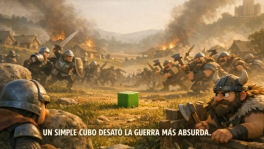 Imagen generada con IA para el artículo La Absurda Guerra del Cubo: Módena vs Bolonia en 1325