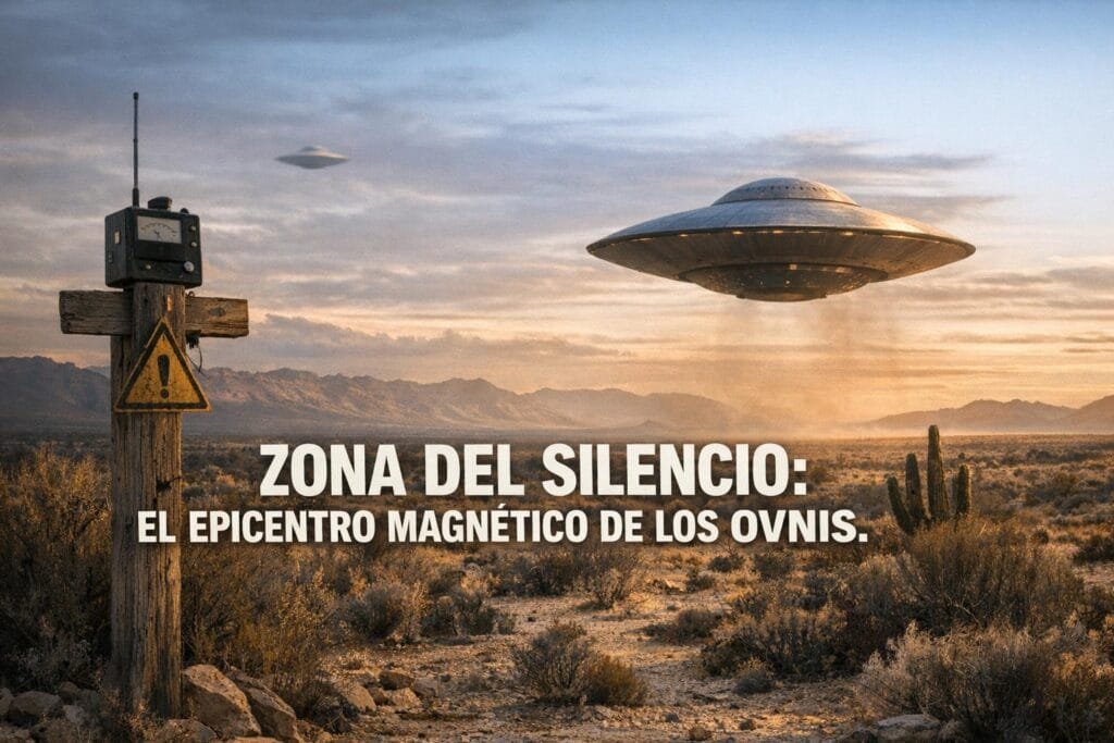 Zona del Silencio: Misterio Magnético y OVNIs en el Desierto de Mapimí 1 Imagen generada con IA para el artículo Zona del Silencio: Misterio Magnético y OVNIs en el Desierto de Mapimí
