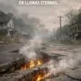 Imagen generada con IA para el artículo Catástrofe Centralia: El pueblo fantasma que arde sin fin