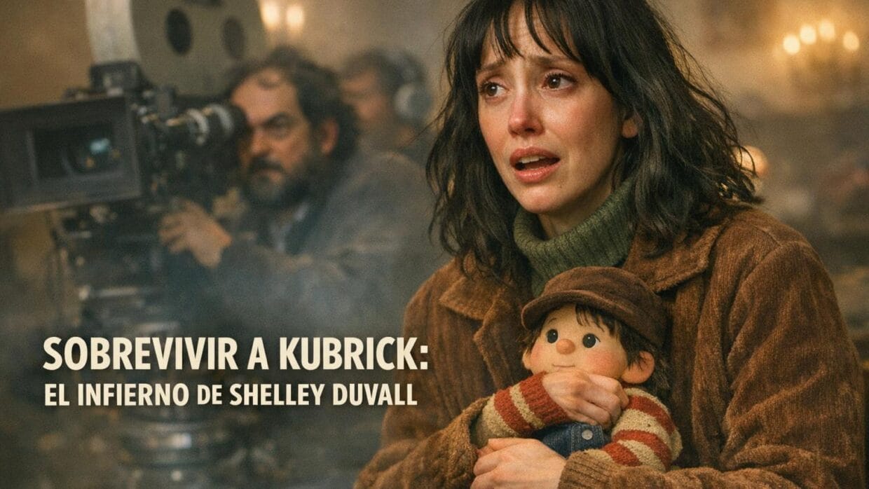 Imagen generada con IA para el artículo Shelley Duvall: El Infierno de 'El Resplandor' con Kubrick