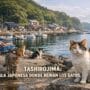Imagen generada con IA para el artículo Tashirojima: La Fascinante Isla de los Gatos que Reinan en Japón
