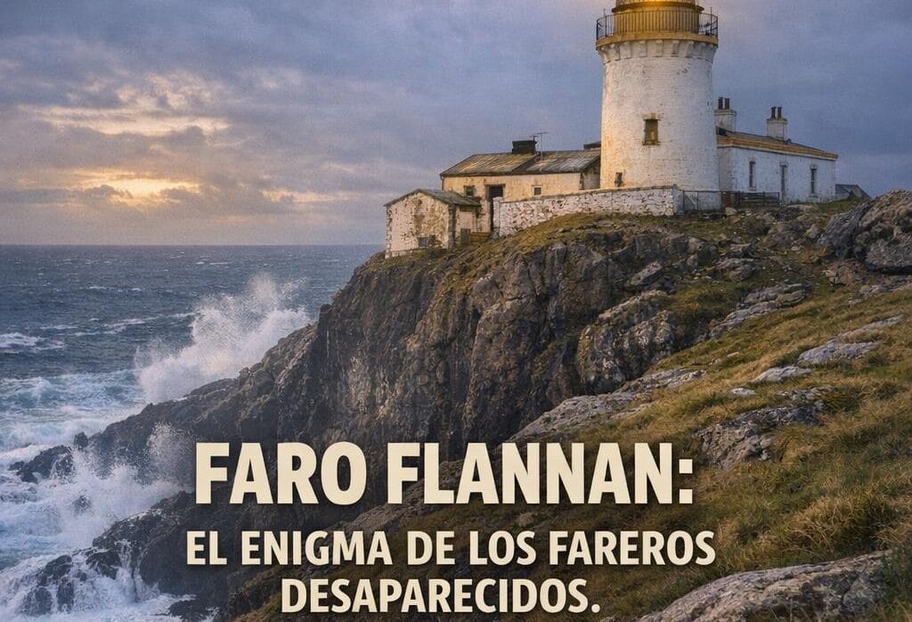 Faro Islas Flannan: El Inexplicable Misterio de los Fareros 6 Imagen generada con IA para el artículo Faro Islas Flannan: El Inexplicable Misterio de los Fareros