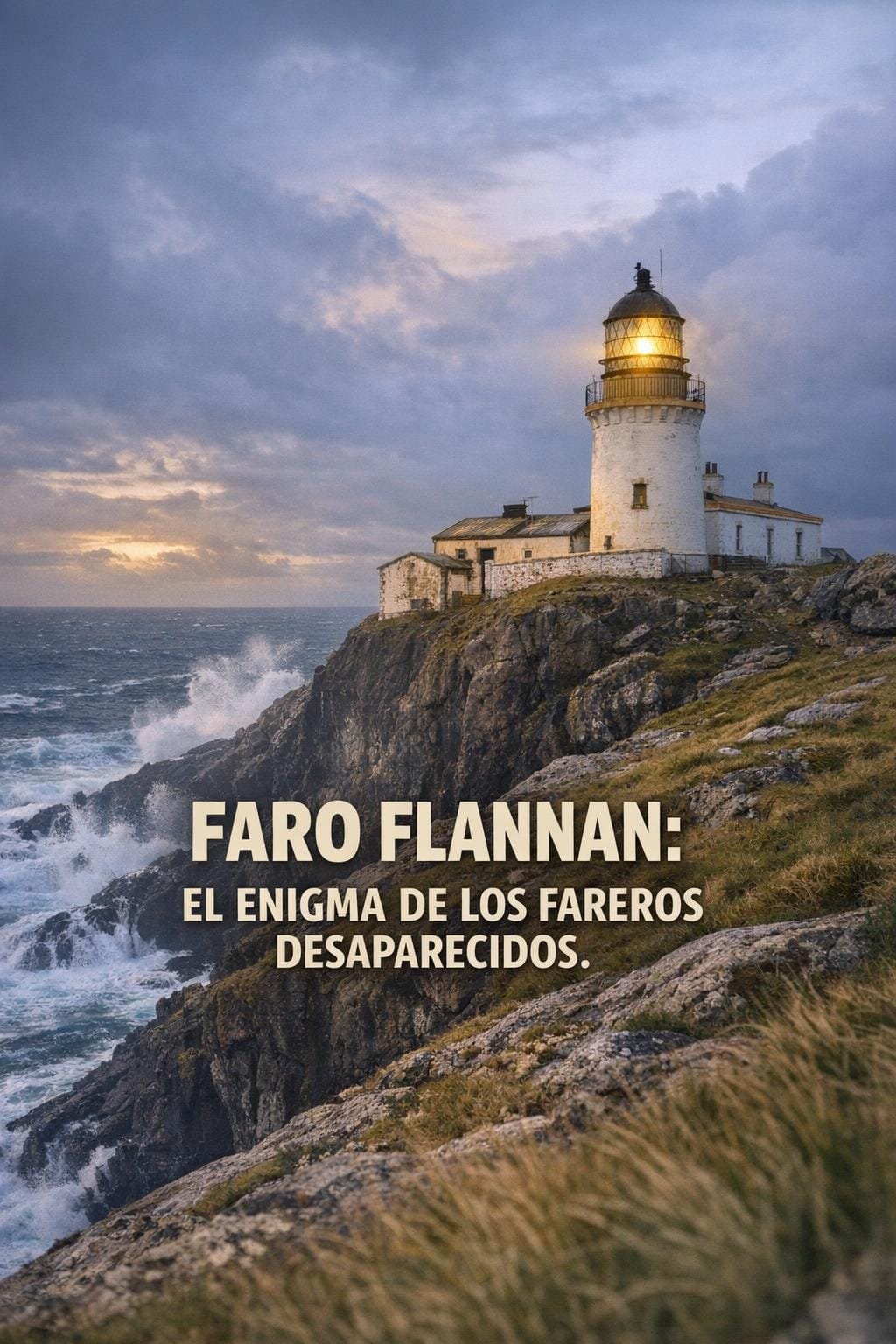 Imagen generada con IA para el artículo Faro Islas Flannan: El Inexplicable Misterio de los Fareros