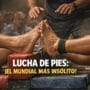 Imagen generada con IA para el artículo Lucha de Dedos de los Pies: ¡Descubre el Mundial más Insólito!