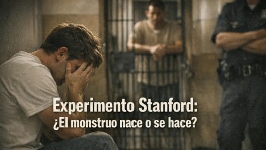 Experimento de Stanford: ¿Nacen o se hacen los monstruos? 3 Imagen generada con IA para el artículo Experimento de Stanford: ¿Nacen o se hacen los monstruos?