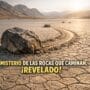 Imagen generada con IA para el artículo ¡Revelado! El misterio de las rocas que caminan en Valle de la Muerte