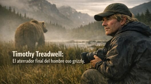 Timothy Treadwell: La Impactante Muerte del Hombre Oso Grizzly 3 Imagen generada con IA para el artículo Timothy Treadwell: La Impactante Muerte del Hombre Oso Grizzly