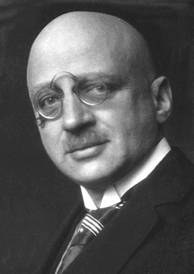 Retrato del químico alemán Fritz Haber, premio Nobel y responsable del desarrollo de armas químicas