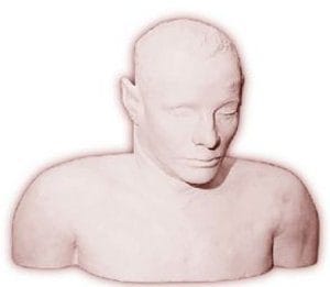 Somerton Man: el misterio de “Tamám Shud” y el código del Rubaiyat 2 Mascarilla mortuoria del hombre de Somerton, realizada para ayudar a identificar el cadáver sin nombre