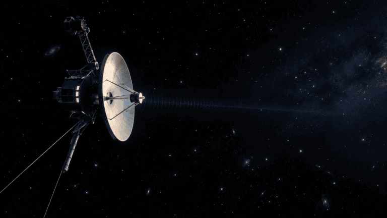 Voyager 1: la conversación de radio más lejana.