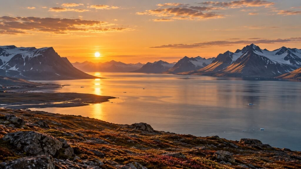 En Svalbard el sol puede permanecer sobre el horizonte durante cuatro meses 13 cand 178 svalbard